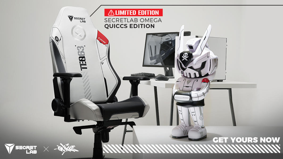 Secretlab X QUICCS Limited Edition Gamer Chair MEGATEQ